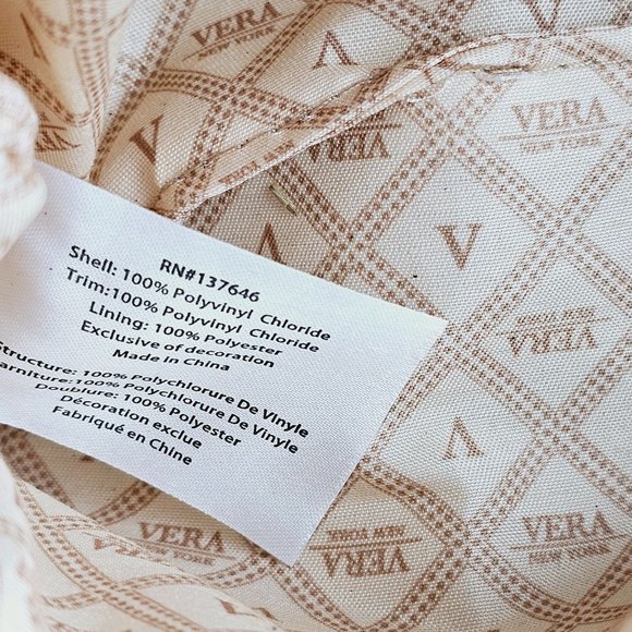 Vera New York Heather Woven Crossbody Cream in a V - Picture 10 of 12